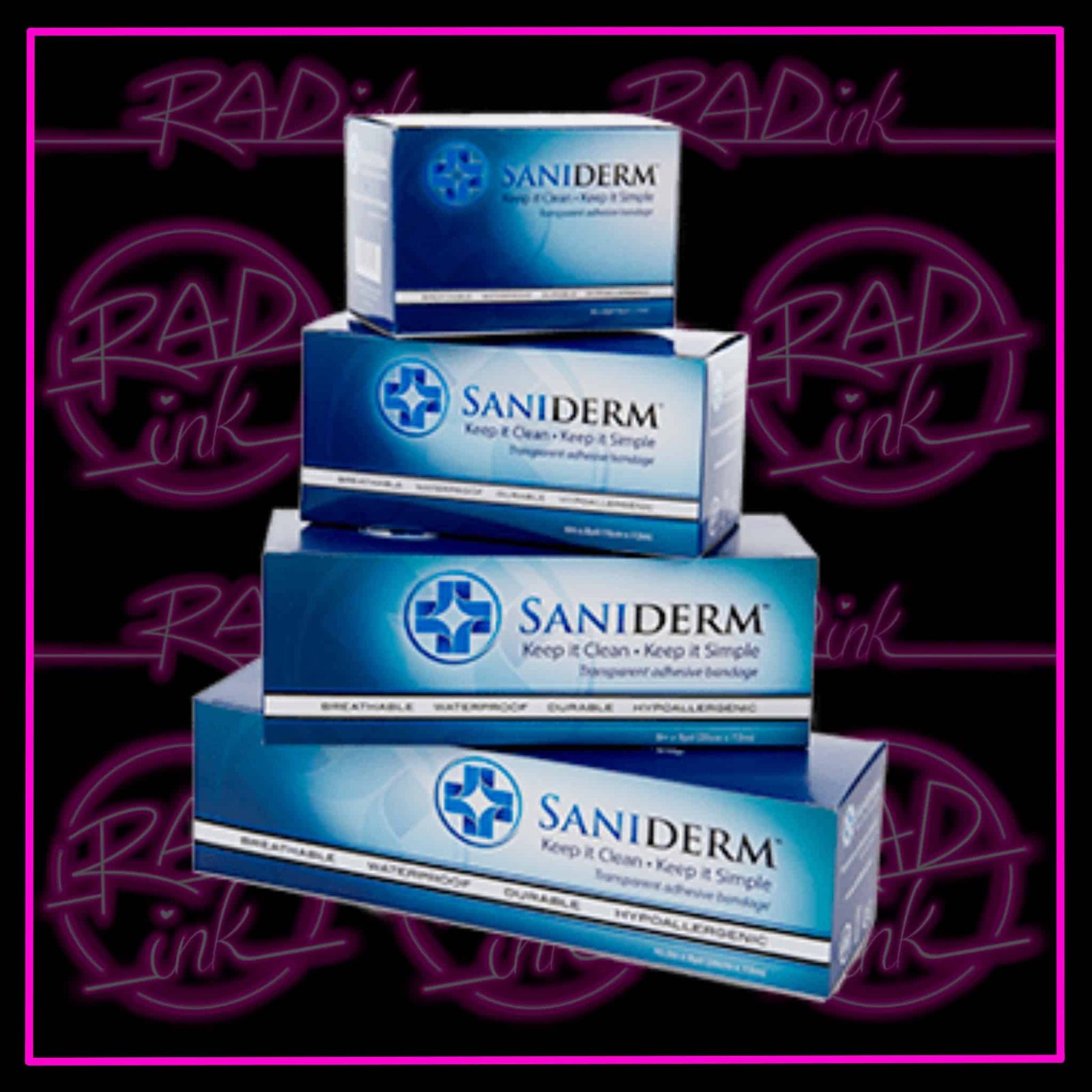 Tattoo Aftercare with Saniderm - Rad Ink