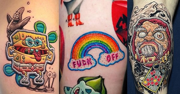 Embroidery Tattoo Designs