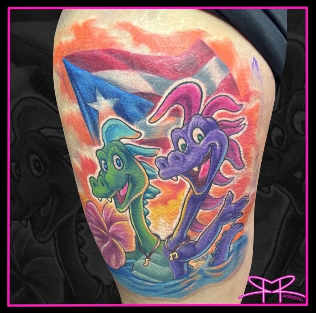 Cartoon Tattoos: Unleash Your Inner Child with Vibrant and Playful Designs