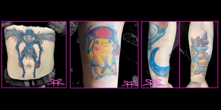 Anime Tattoo Artists at Rad Ink - Get Your Anime Tattoo in Melbourne, FL
